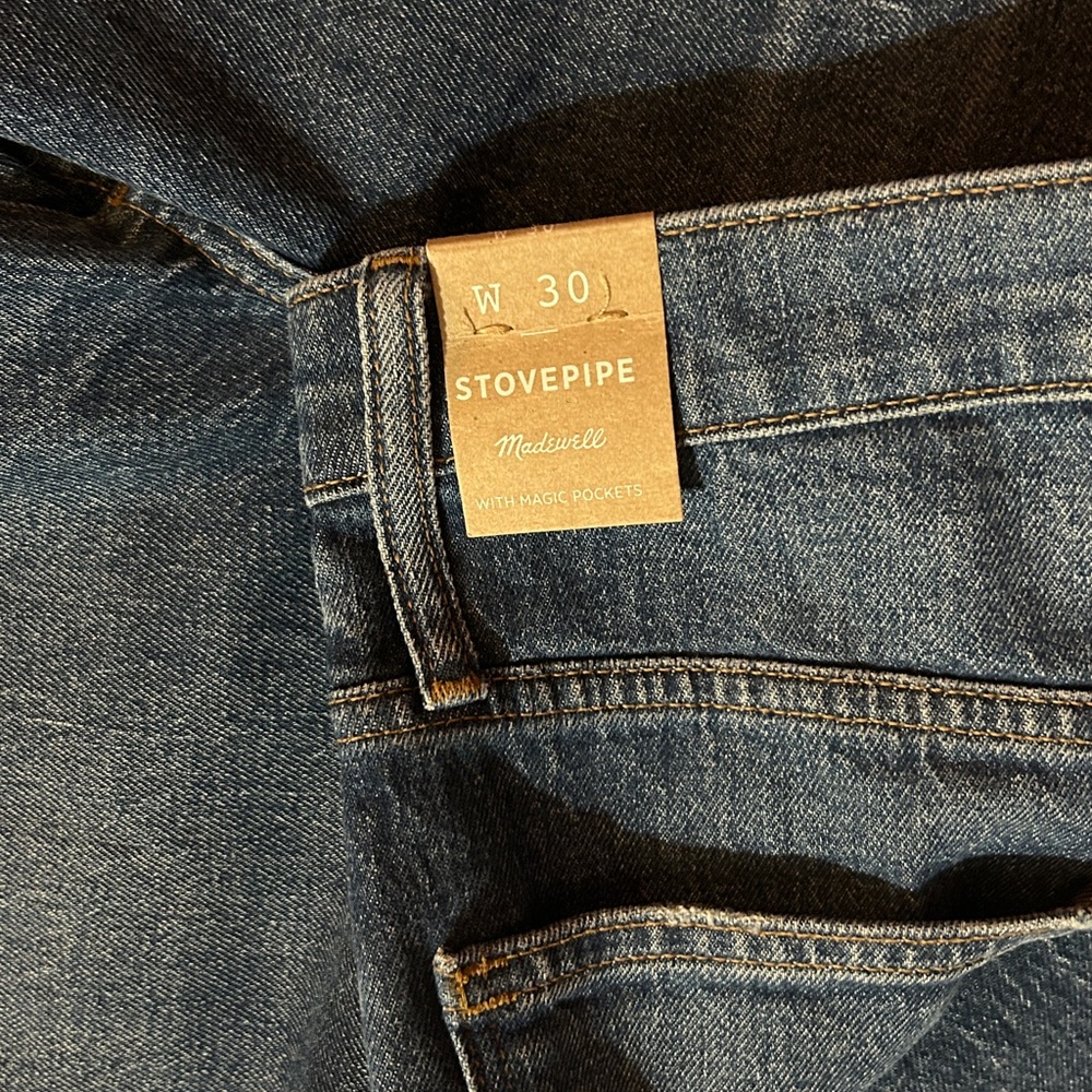 🔥Madewell Stovepipe Jeans in Kline Wash🔥 - Picture 5 of 7